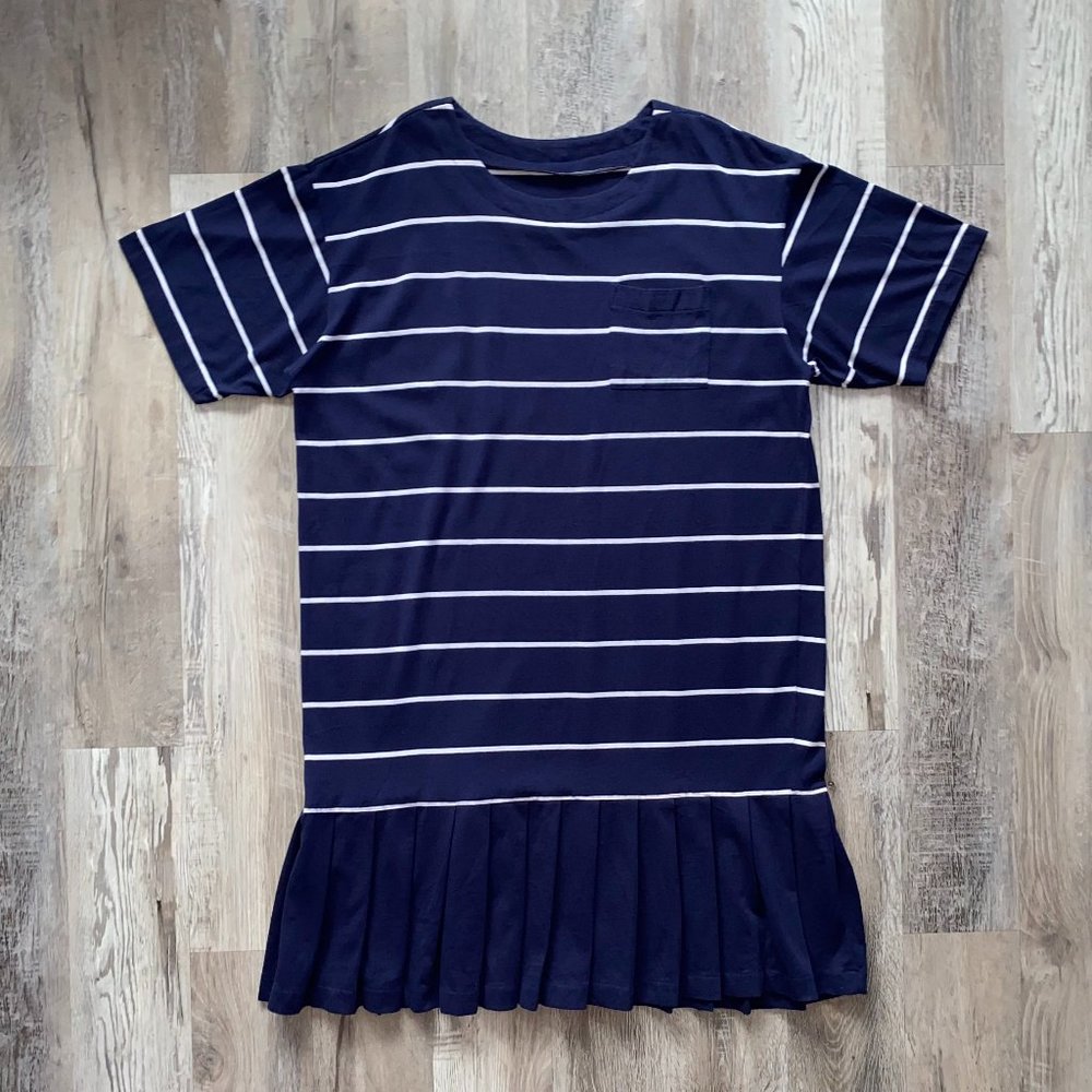 Vintage Plus Size Nautical Knit Dress